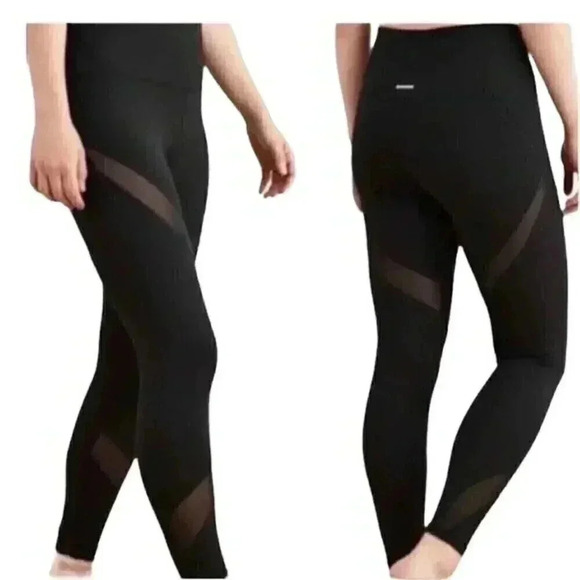 Aerie Black Chill Play Move Leggings - Picture 1 of 8